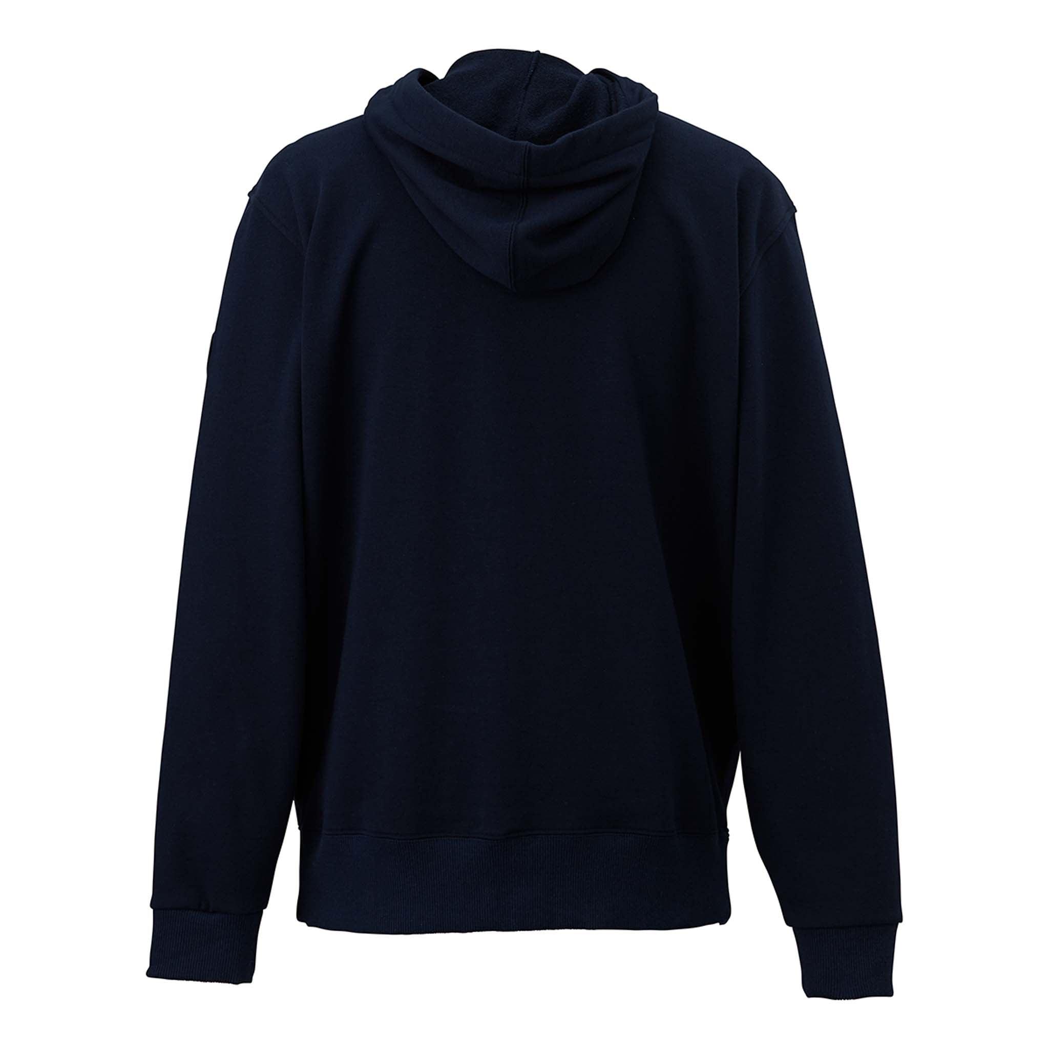 【公式】シナコバ (SINA COVA) ZIPUPパーカー 22123010 ネイビーの背面