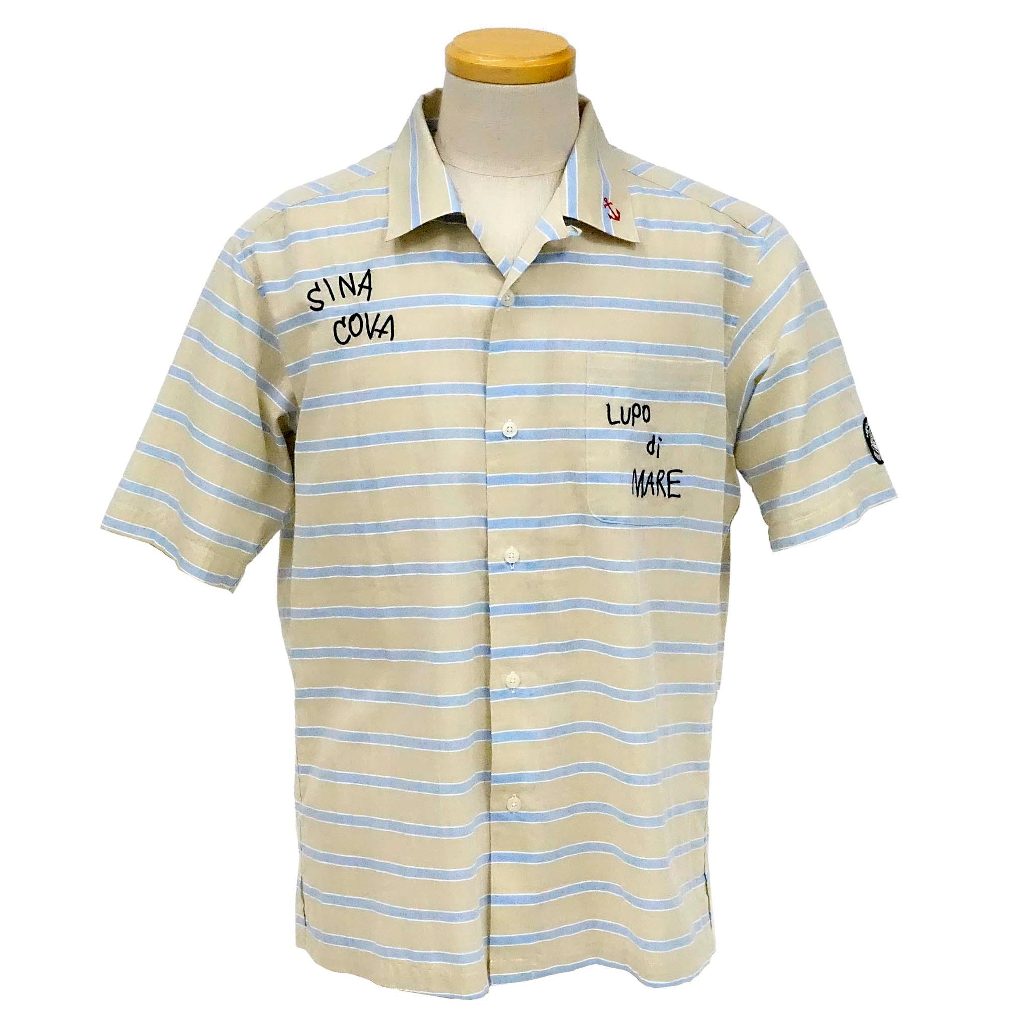 オープンカラー半袖シャツ 22134510 - SINA COVA