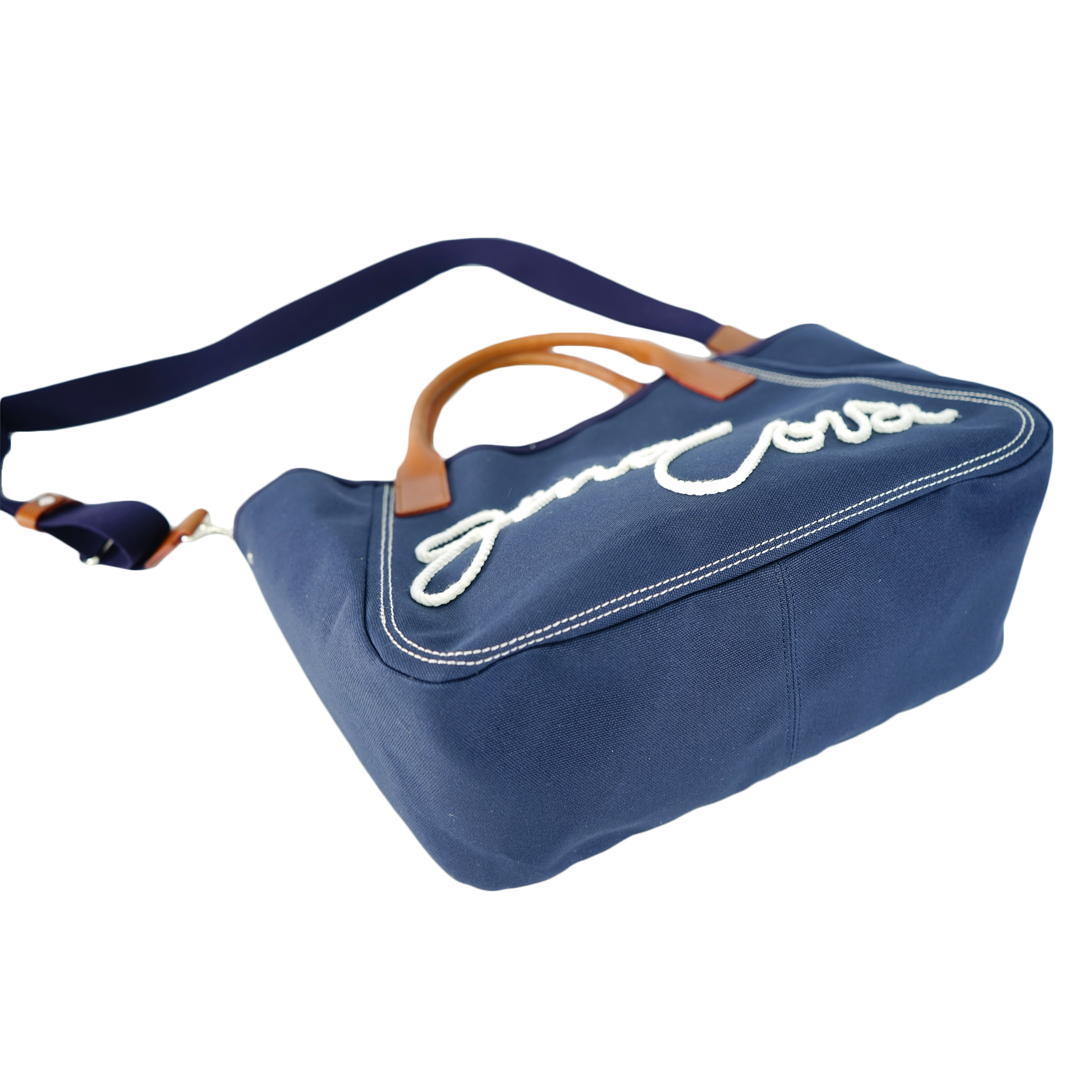 男女通用手提包,飾有刺繡繩紋,附肩帶,23177010