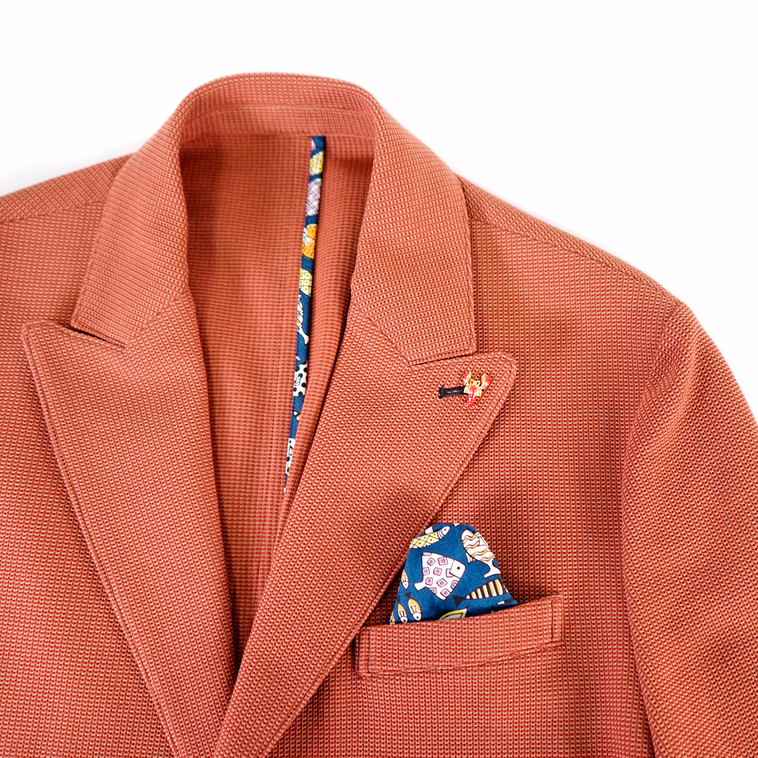 金色龍蝦翻領別針 57001170