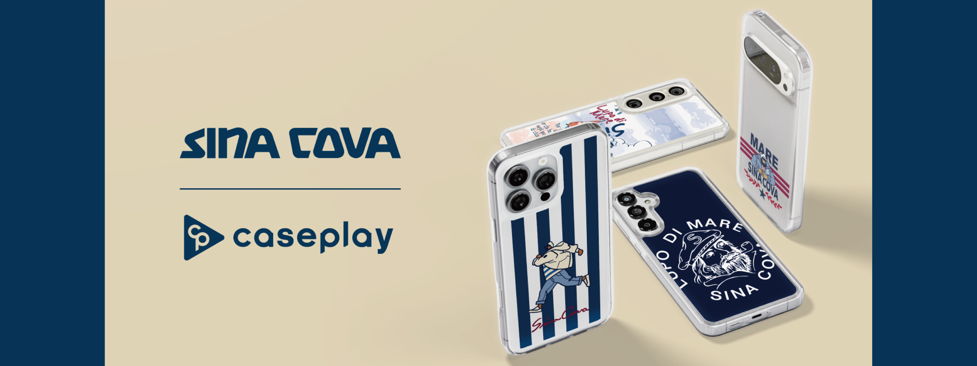 SINA COVAスマートフォンケース第3弾販売開始！（全8種類）