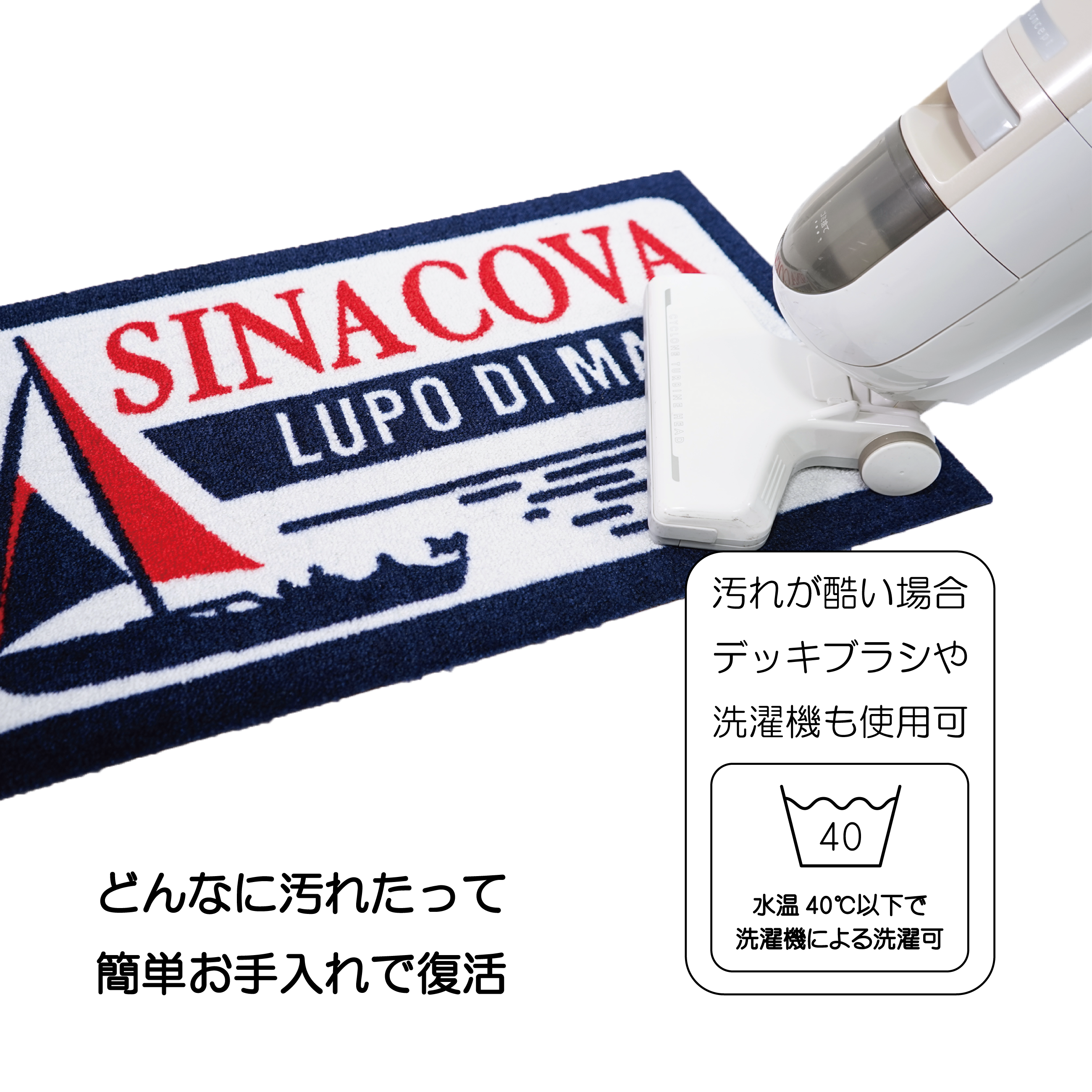 [官方] SINA COVA 原廠腳踏墊（遊艇） 57002320