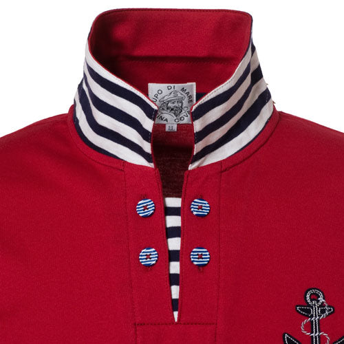 [歐特] 短袖海軍藍襯衫 18110510