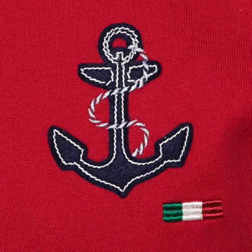 [歐特] 短袖海軍藍襯衫 18110510