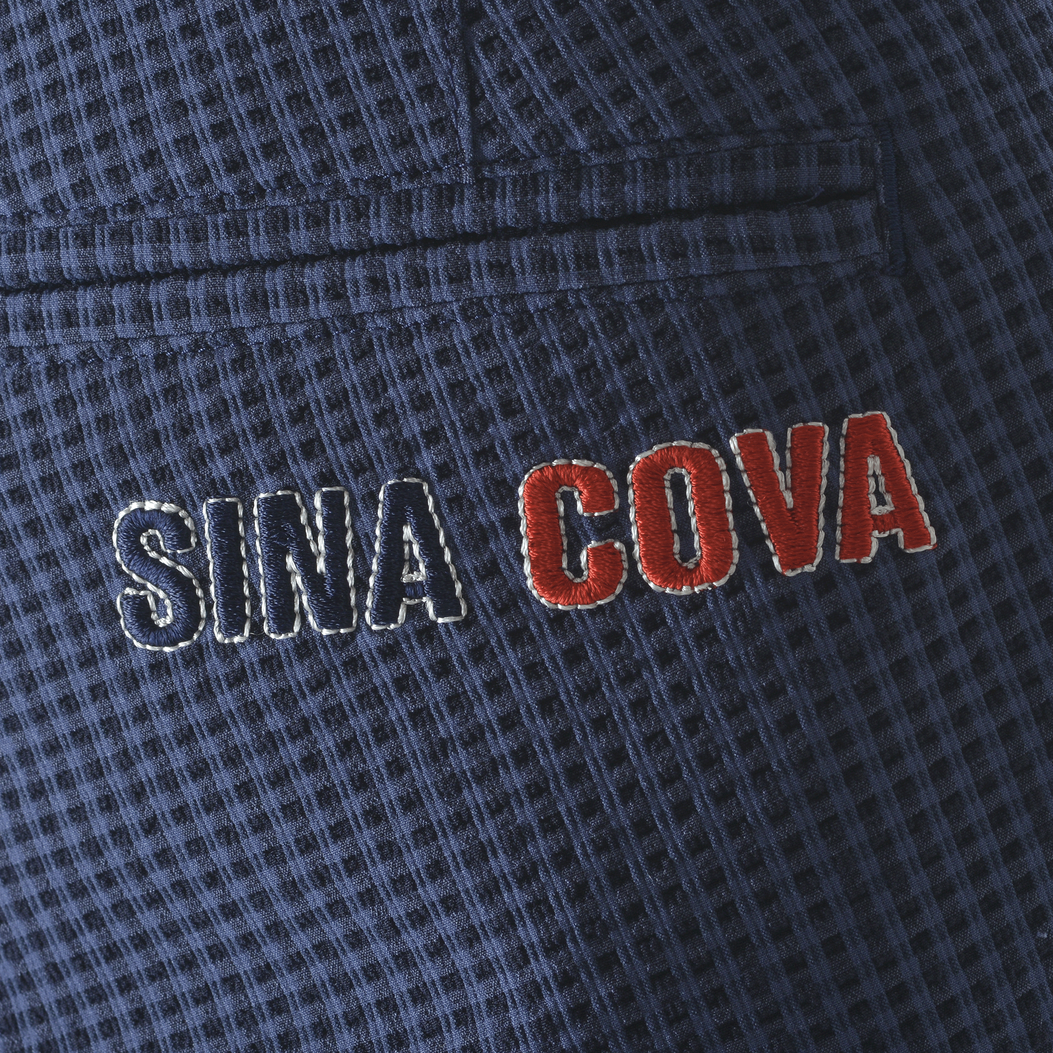 [官方] SINA COVA 格紋無褶褲 24155040
