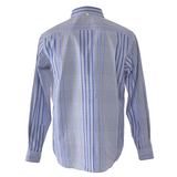 [Official] SINA COVA Long Sleeve Button Down Shirt Check/Multi Stripe Pattern 24114010