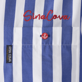 [Official] SINA COVA Long Sleeve Button Down Shirt Striped Pattern 24124020