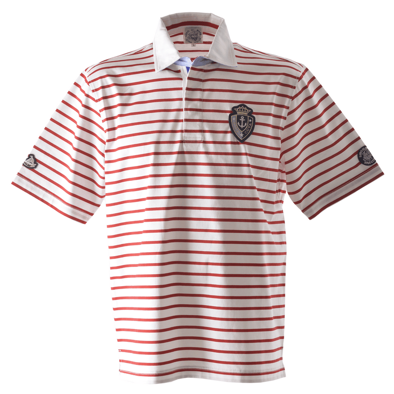 [Official] SINA COVA Short Sleeve Border Rugby Shirt 24110510