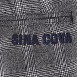 [Official] SINA COVA Check Pattern No-Tuck Pants 24255020