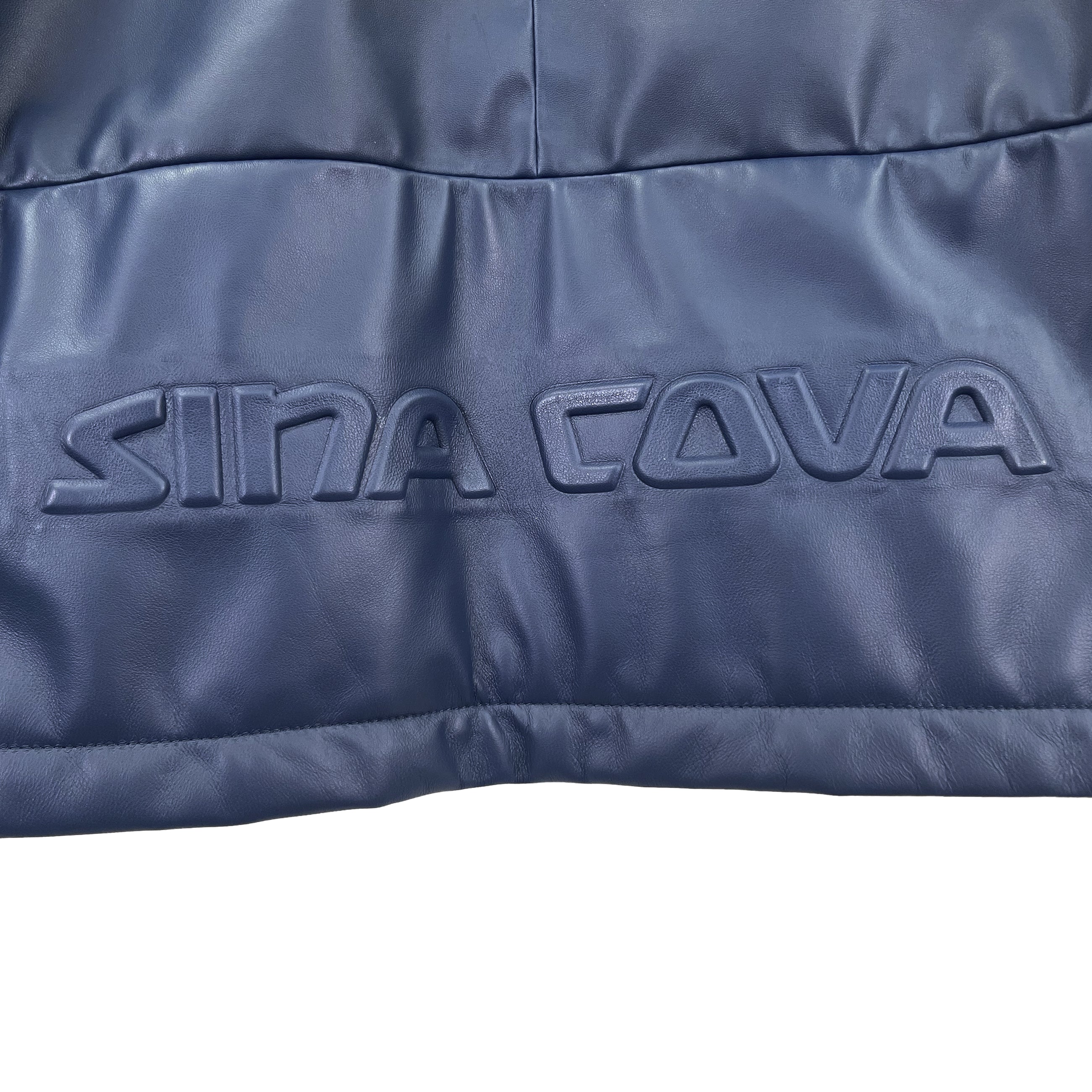 限量一件​​！ [官方] SINA COVA 特大拉鍊皮革連帽衫 24223946