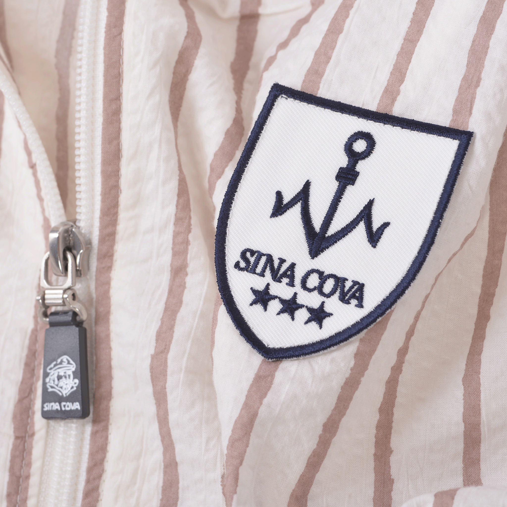 Zip-up shirt hoodie 26133040