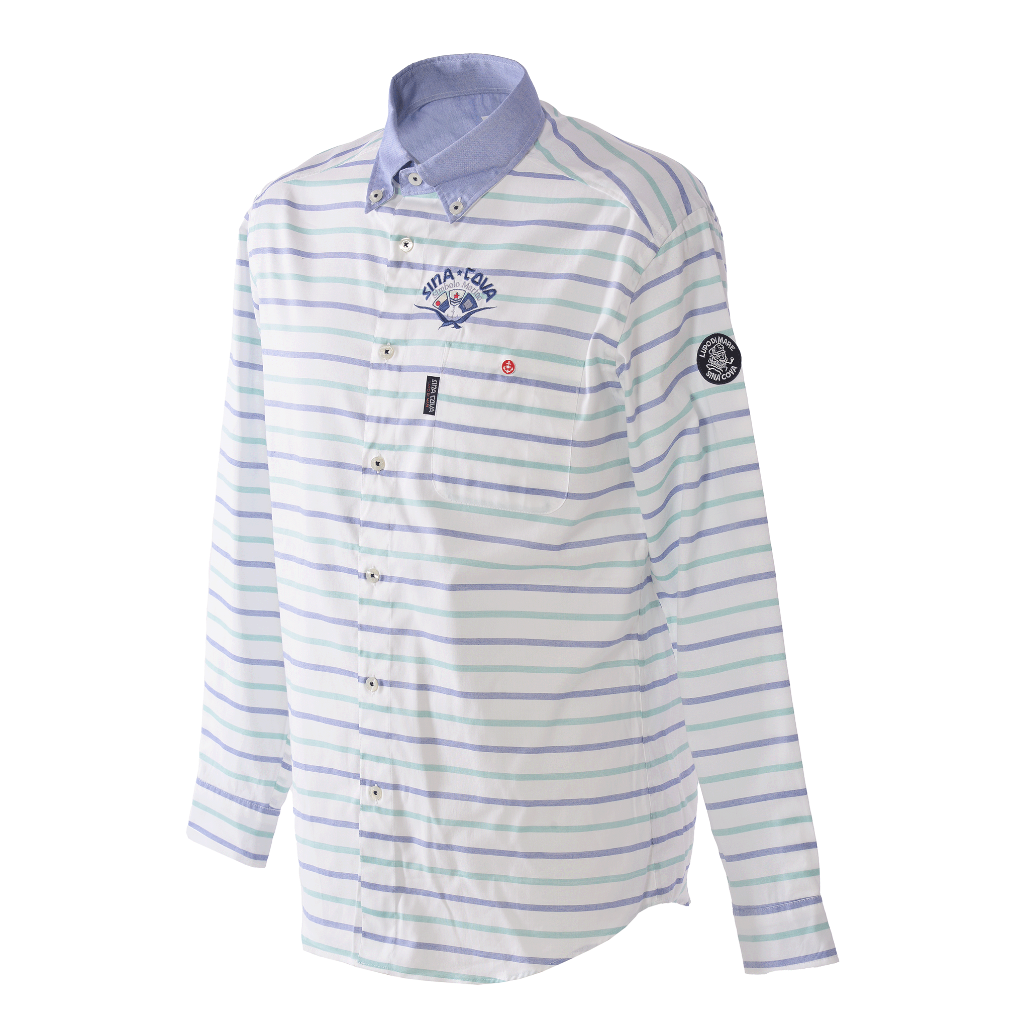 長袖扣襯衫 26114010