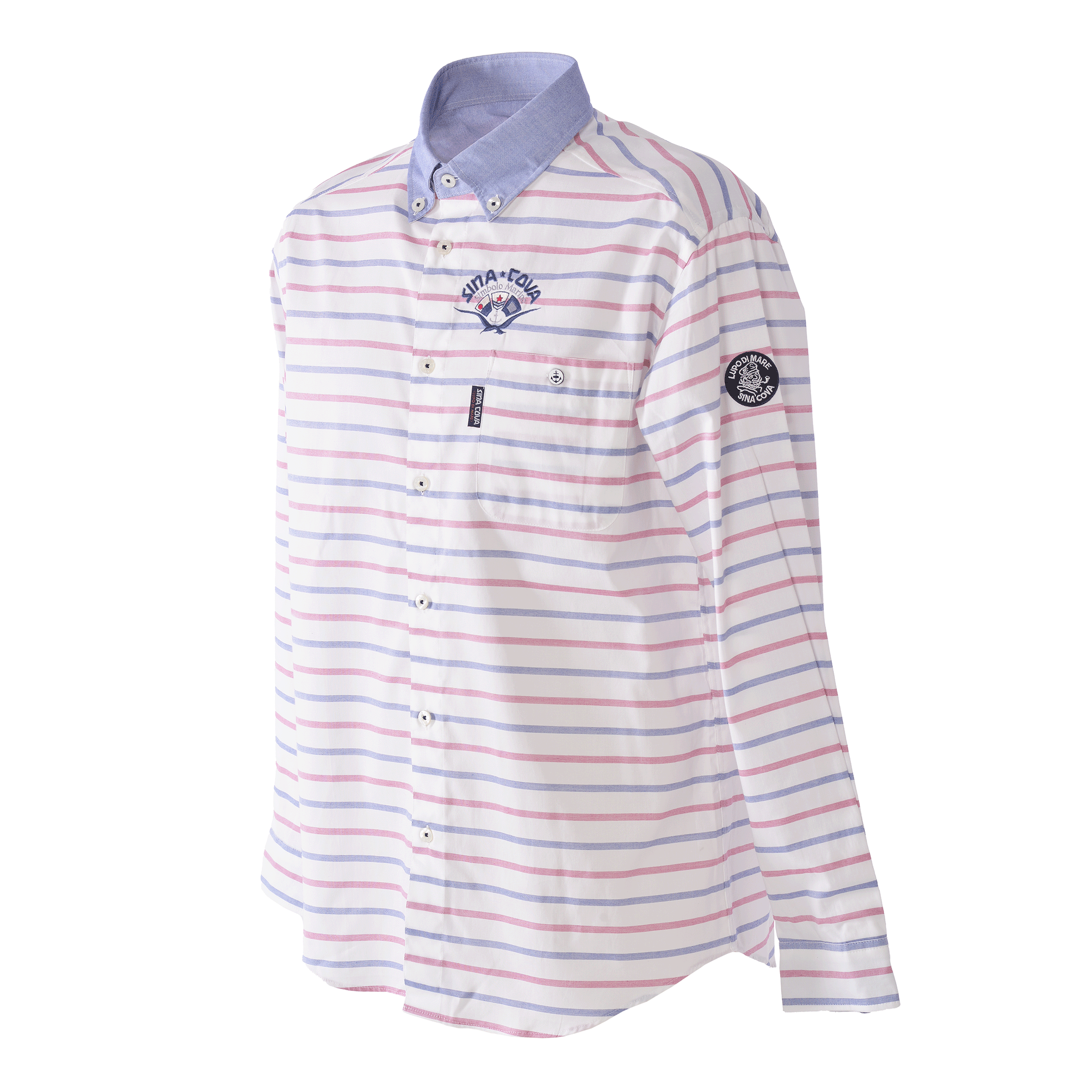 長袖扣襯衫 26114010