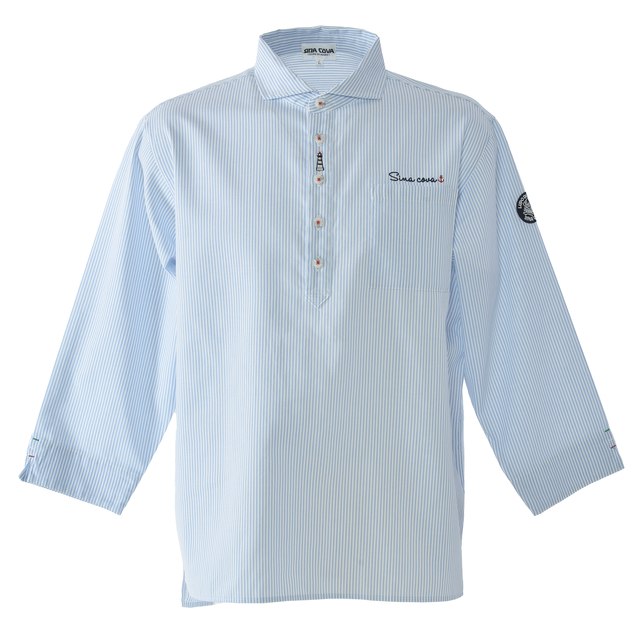 七分袖襯衫，男女通用款（Unisex）26114030