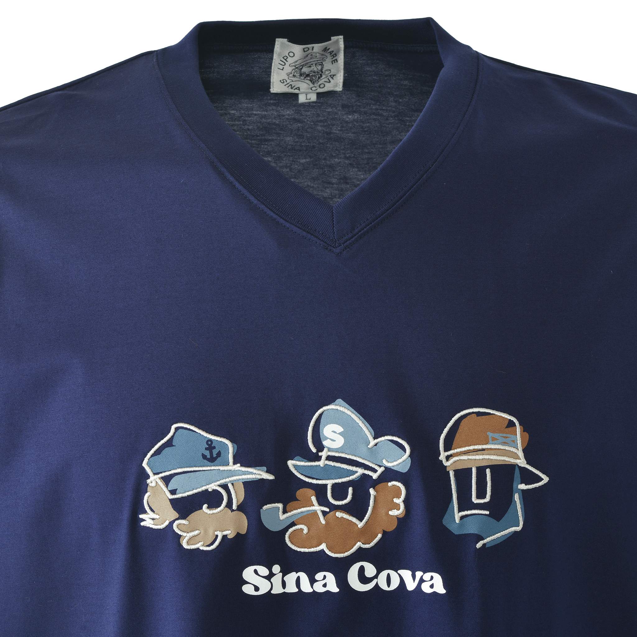 Vネック半袖Tシャツ 26120560