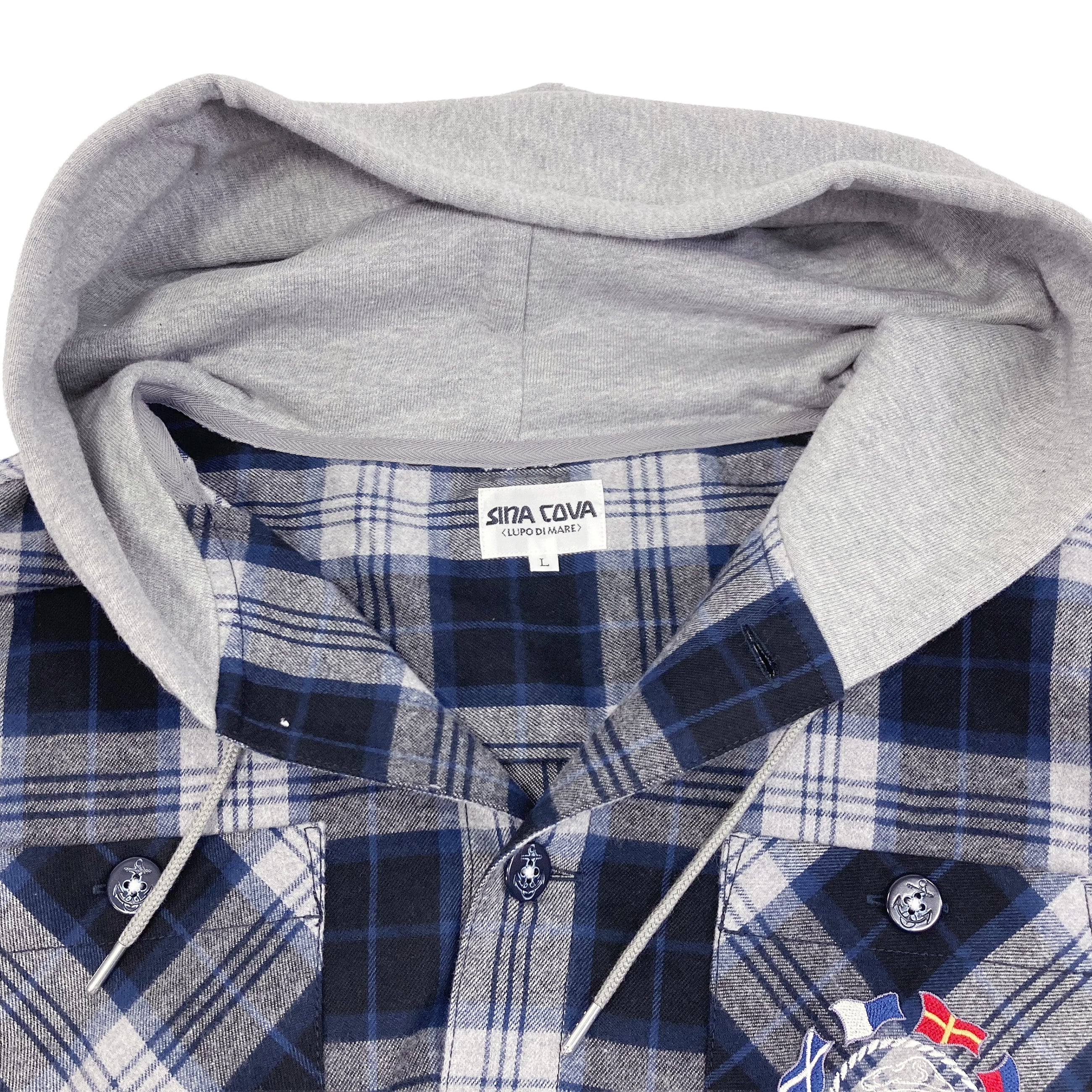 連帽襯衫夾克 25223040