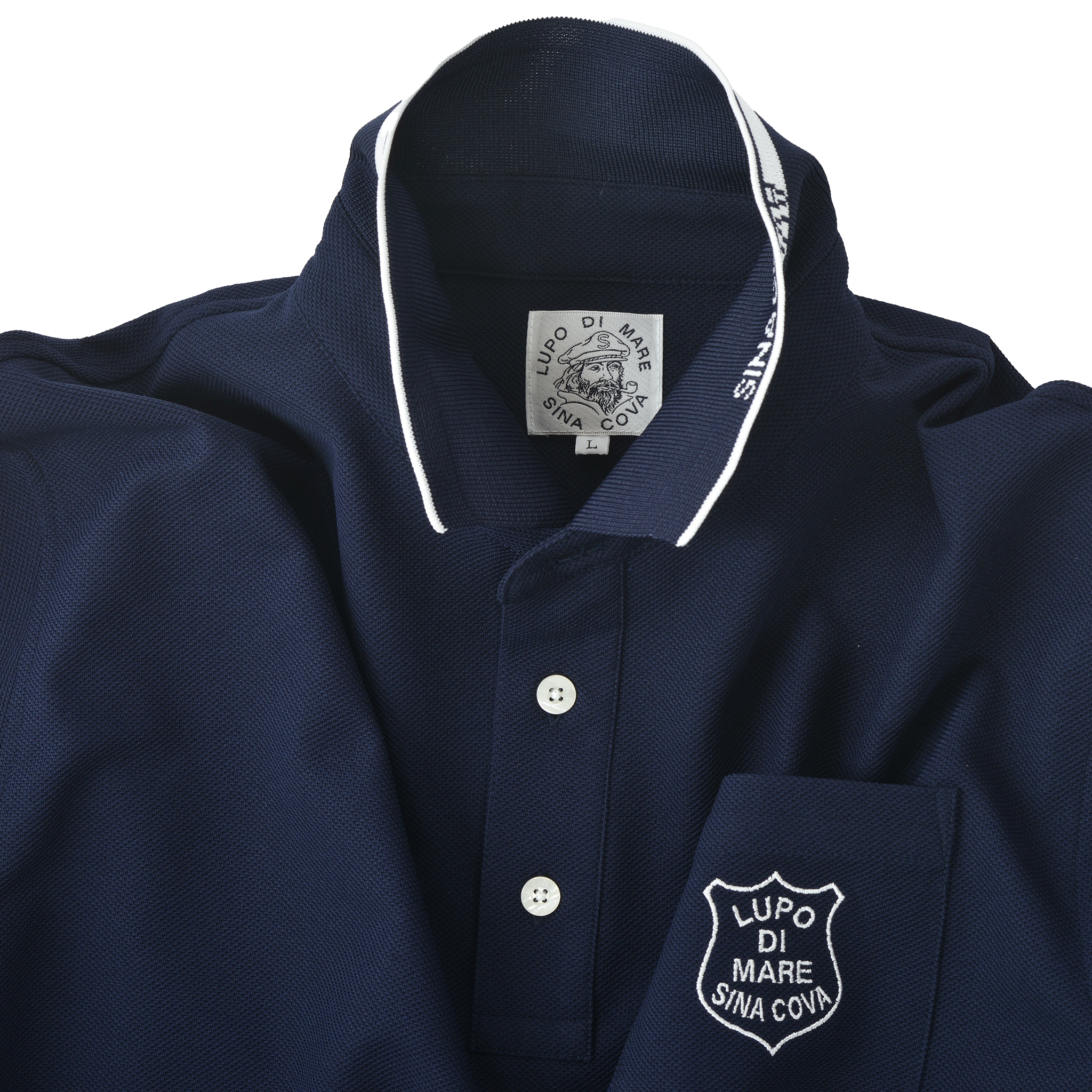 Long-sleeve Polo Shirt 26250020