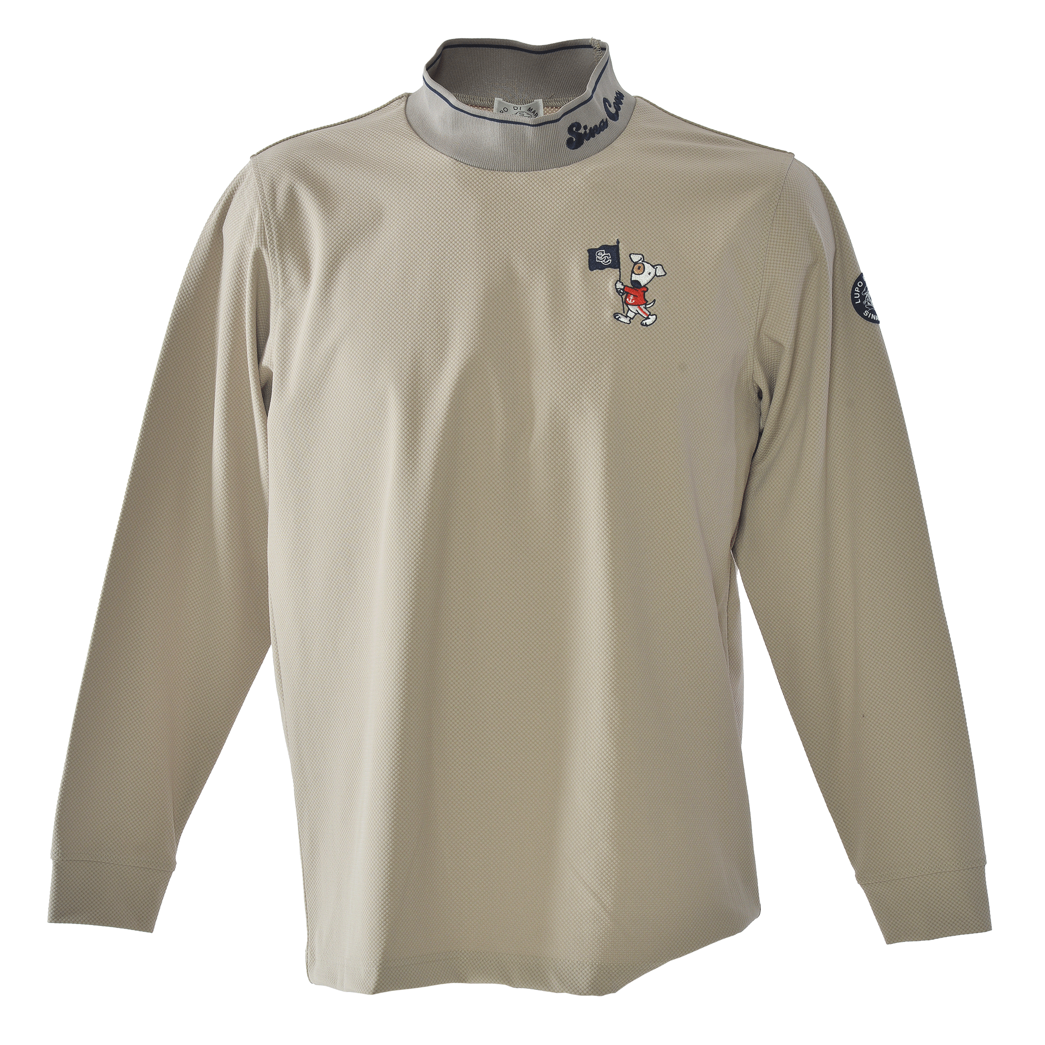 Mock Neck Long Sleeve T-Shirt 26250010