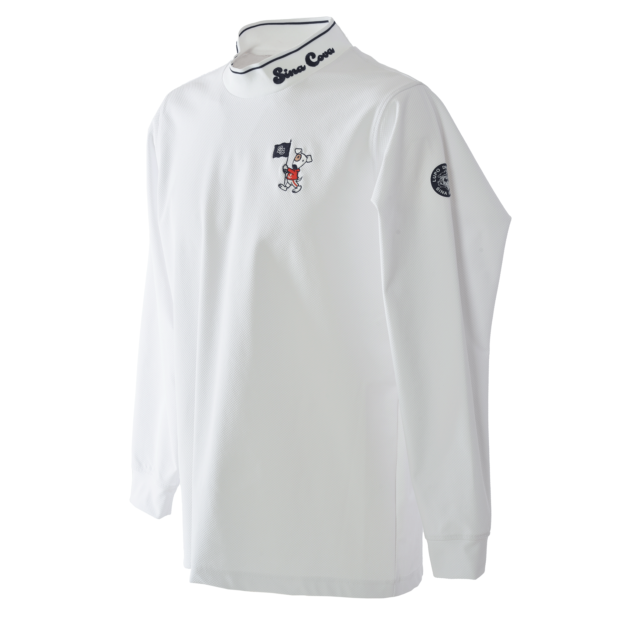 Mock Neck Long Sleeve T-Shirt 26250010
