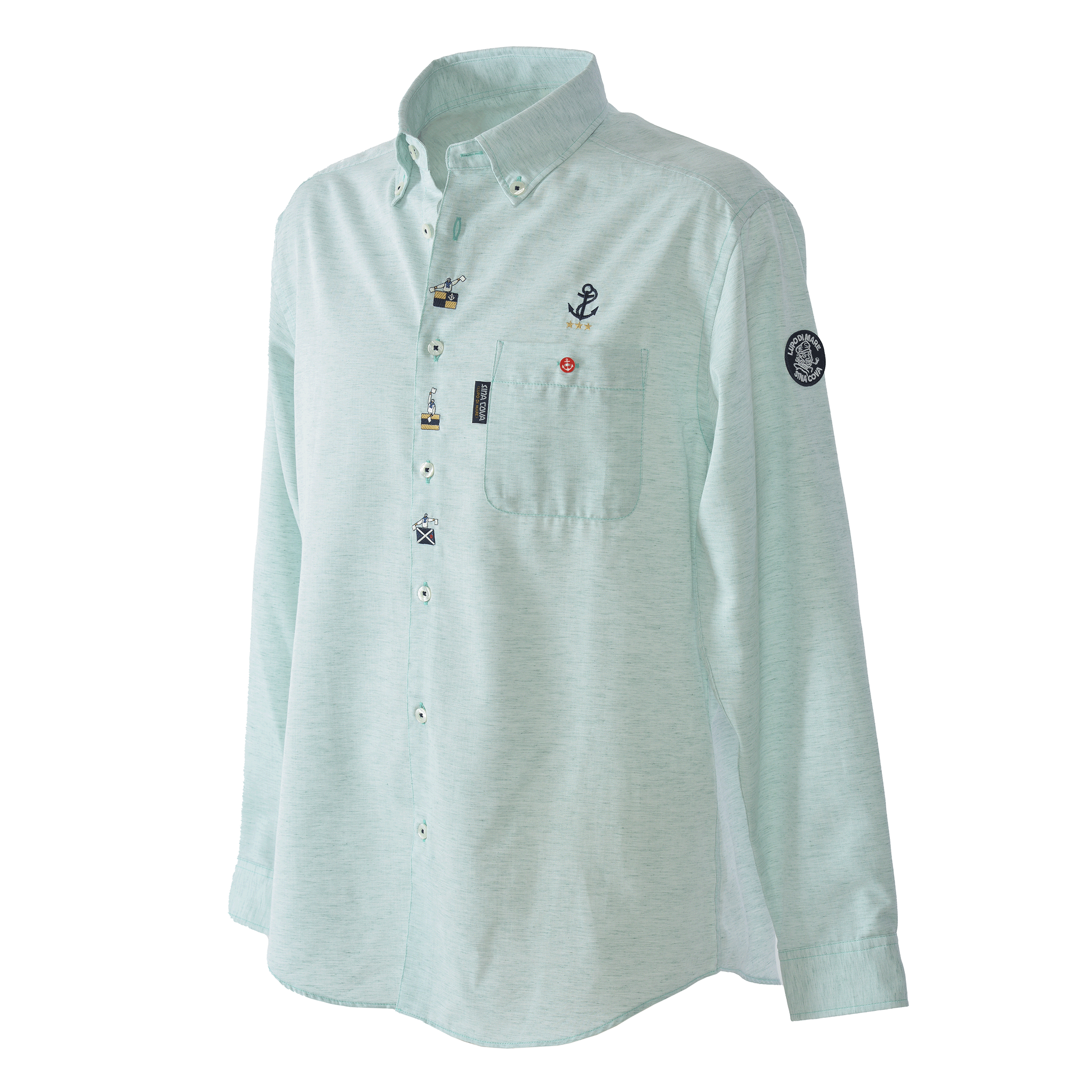 Long-sleeved button-down shirt 26214010