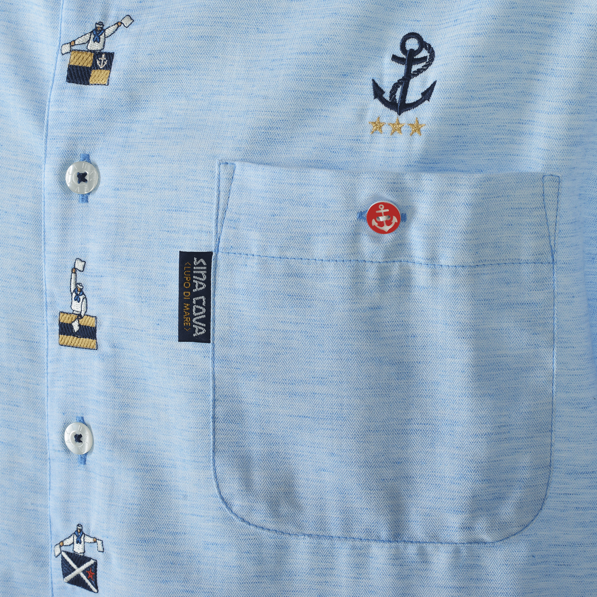 Long-sleeved button-down shirt 26214010