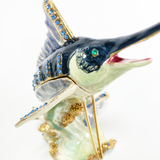 Marlin Miniature Trinket Box, White 57001800