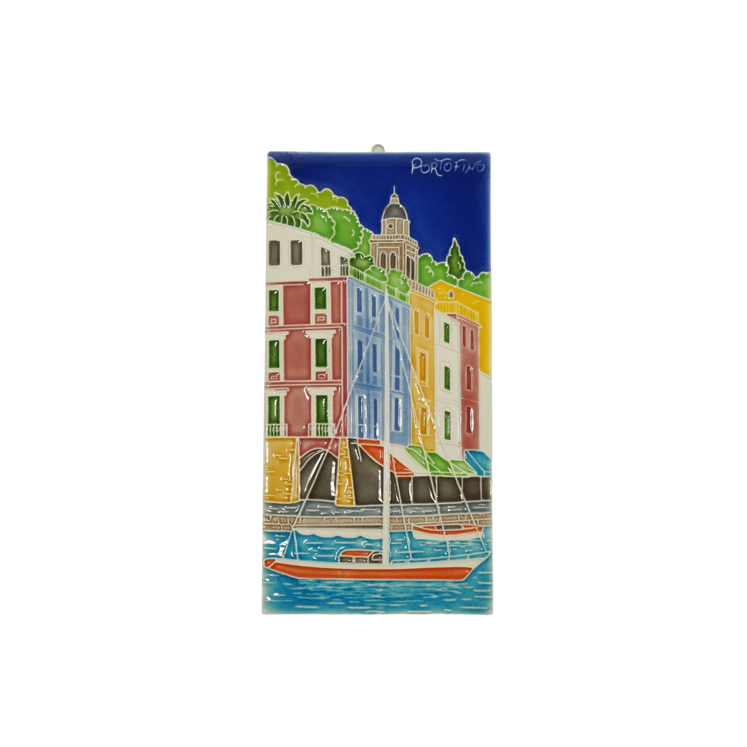 陶瓷版畫 利古里亞 舒 波托菲諾 10x20cm 57003160