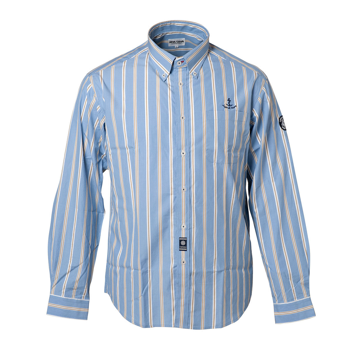 [歐特] 長袖扣襯衫 19234040