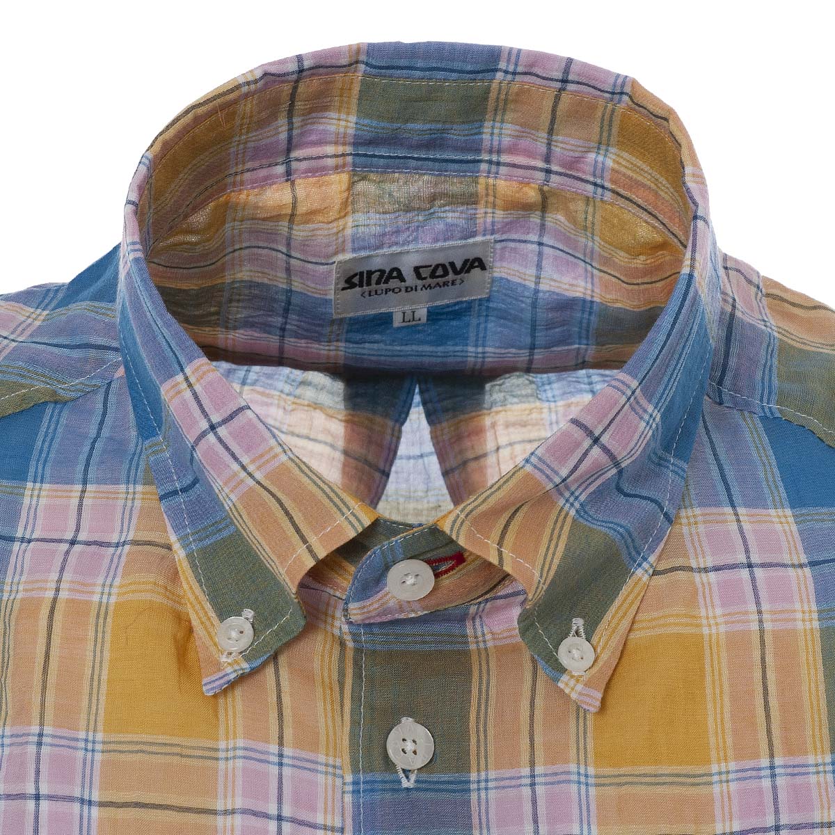 【奧特萊斯】【官方】加大尺寸短袖羈扣襯衫 20134526