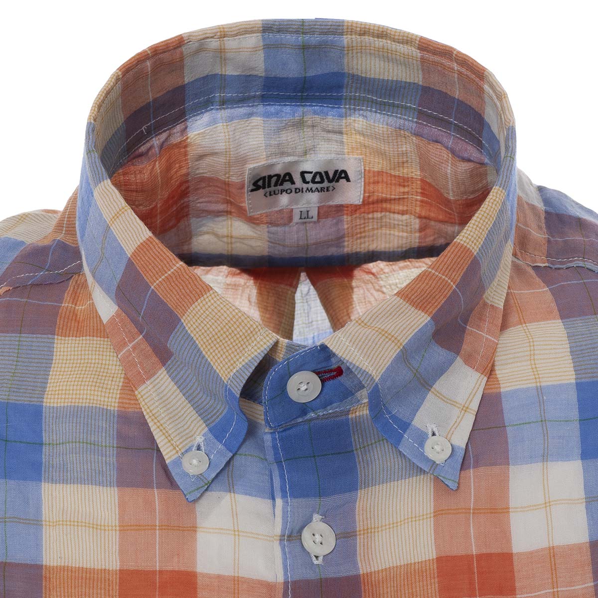 【奧特萊斯】【官方】加大尺寸短袖羈扣襯衫 20134526