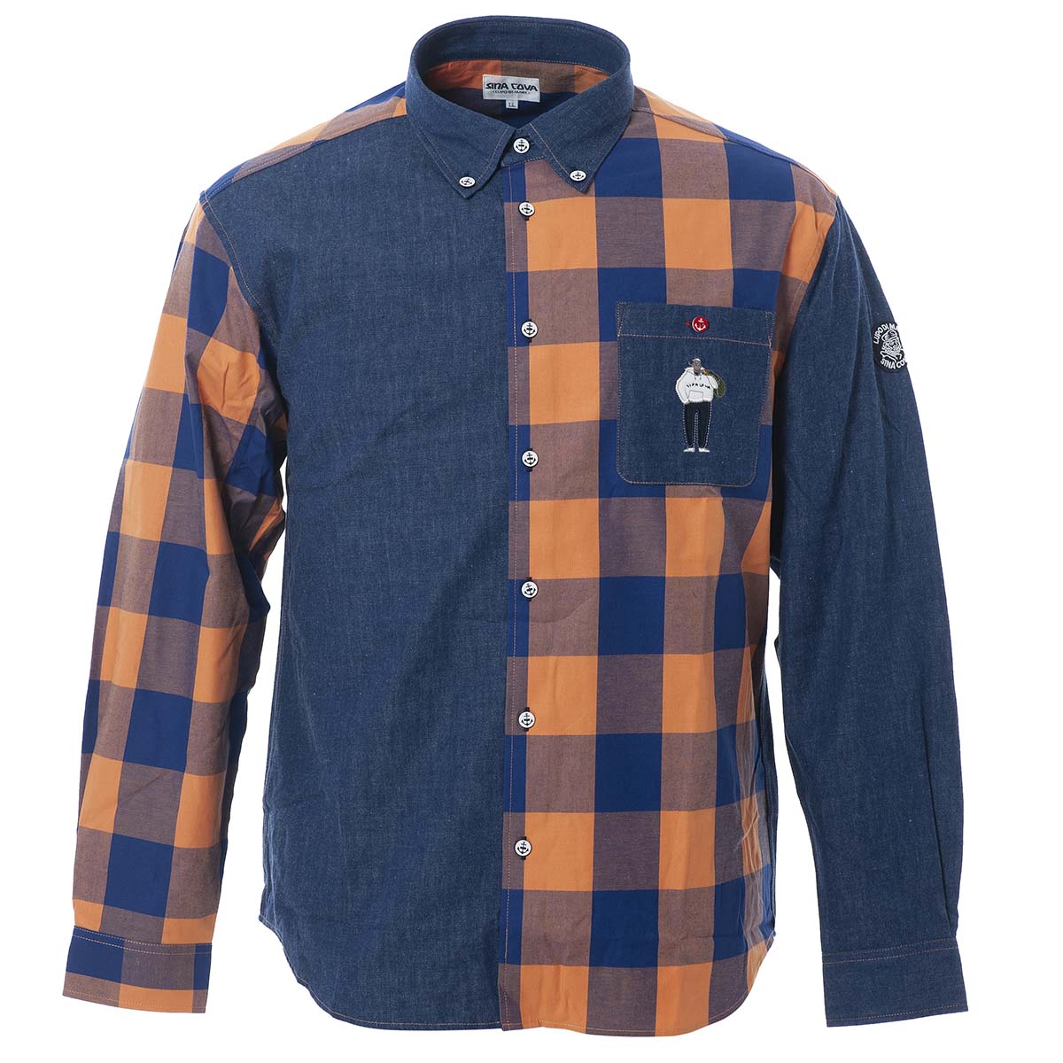 [歐特] 長袖扣襯衫 21224040