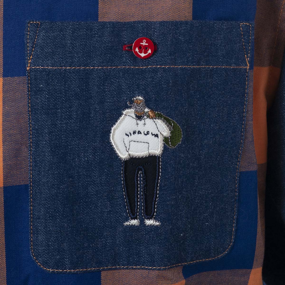 [歐特] 長袖扣襯衫 21224040