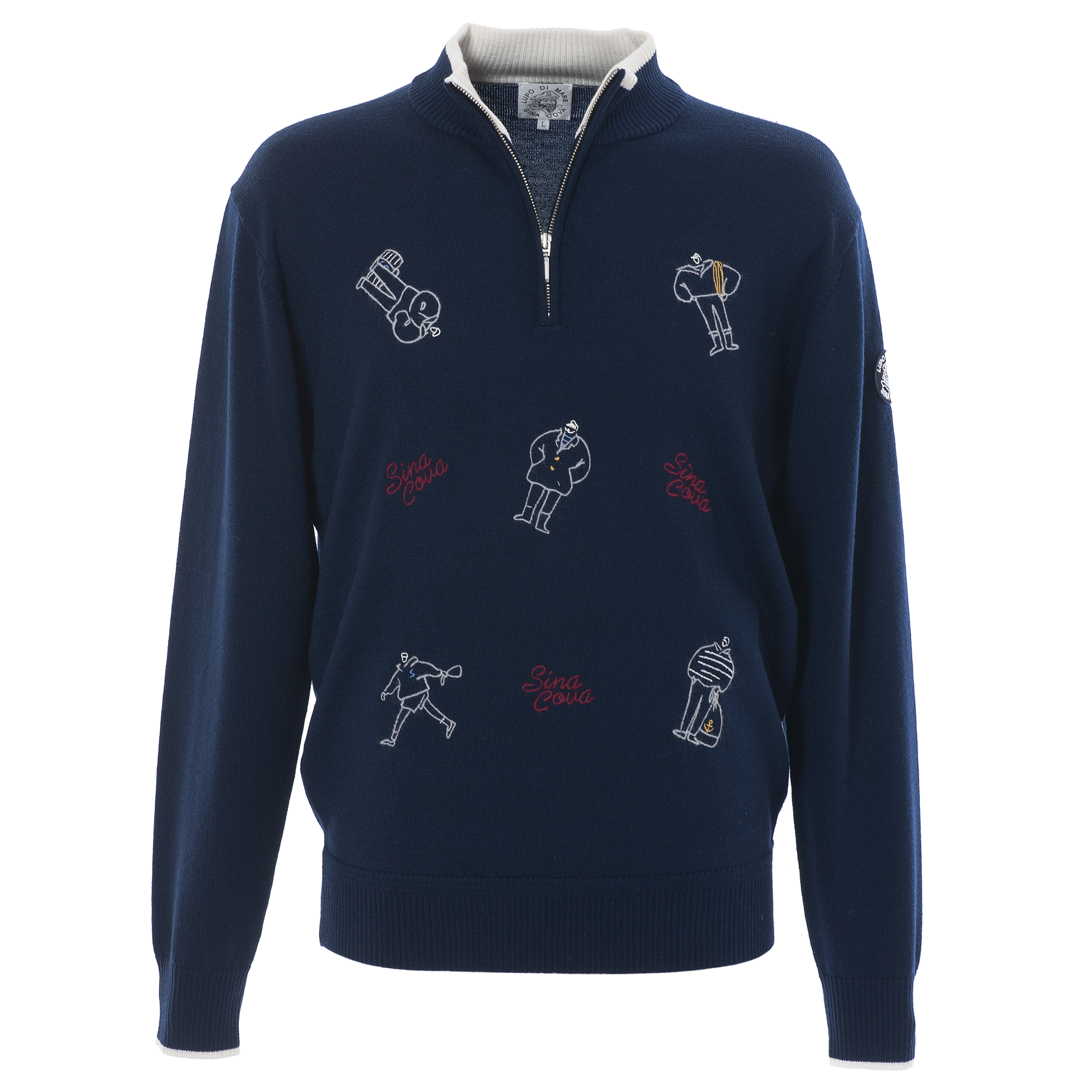 [特價] 半拉鍊毛衣 22222010