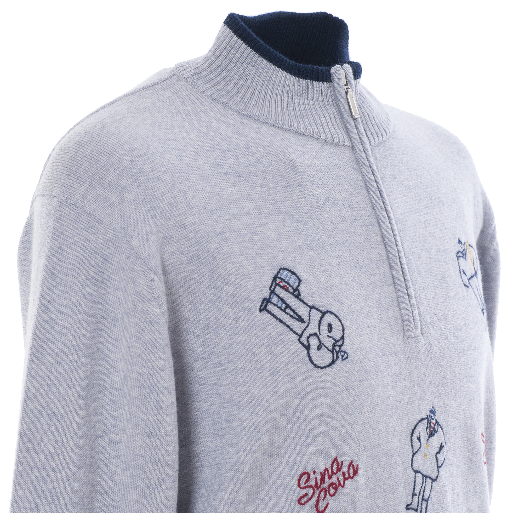 [特價] 半拉鍊毛衣 22222010