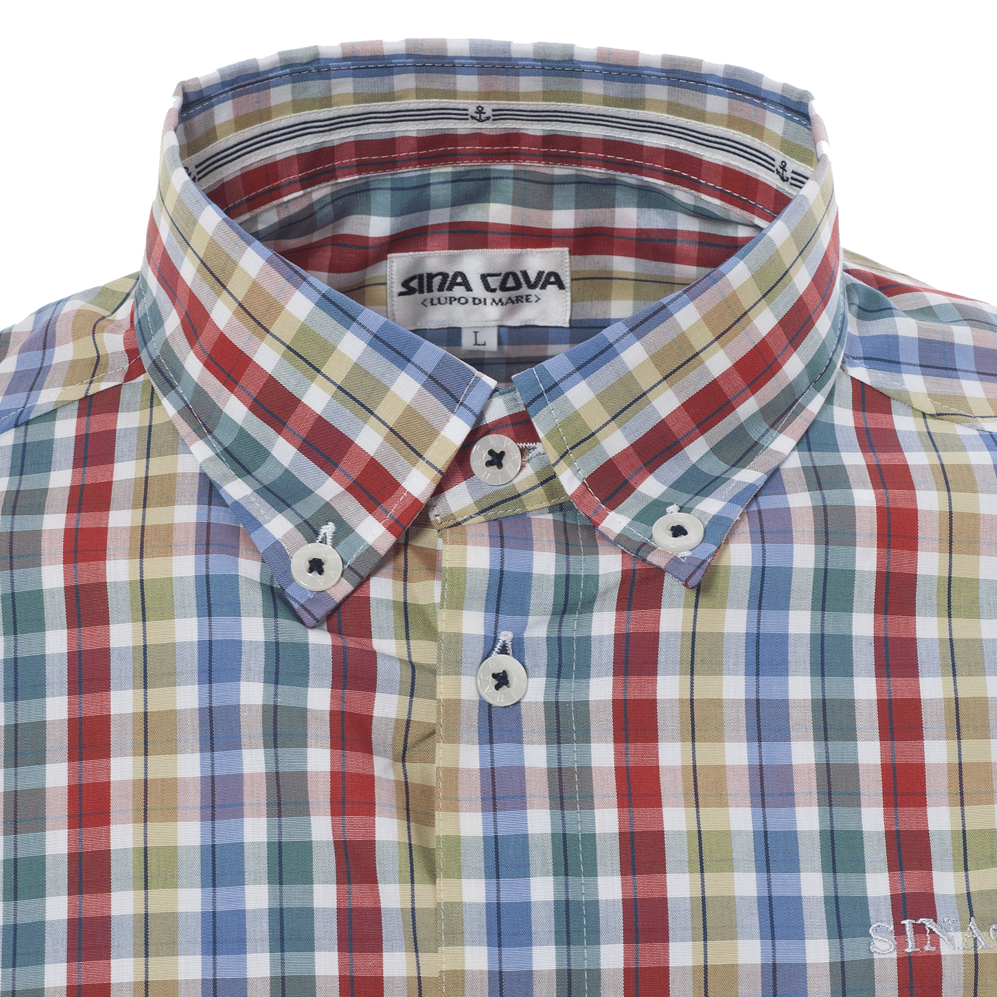 【特價】加大尺寸長袖扣襯衫 22214016