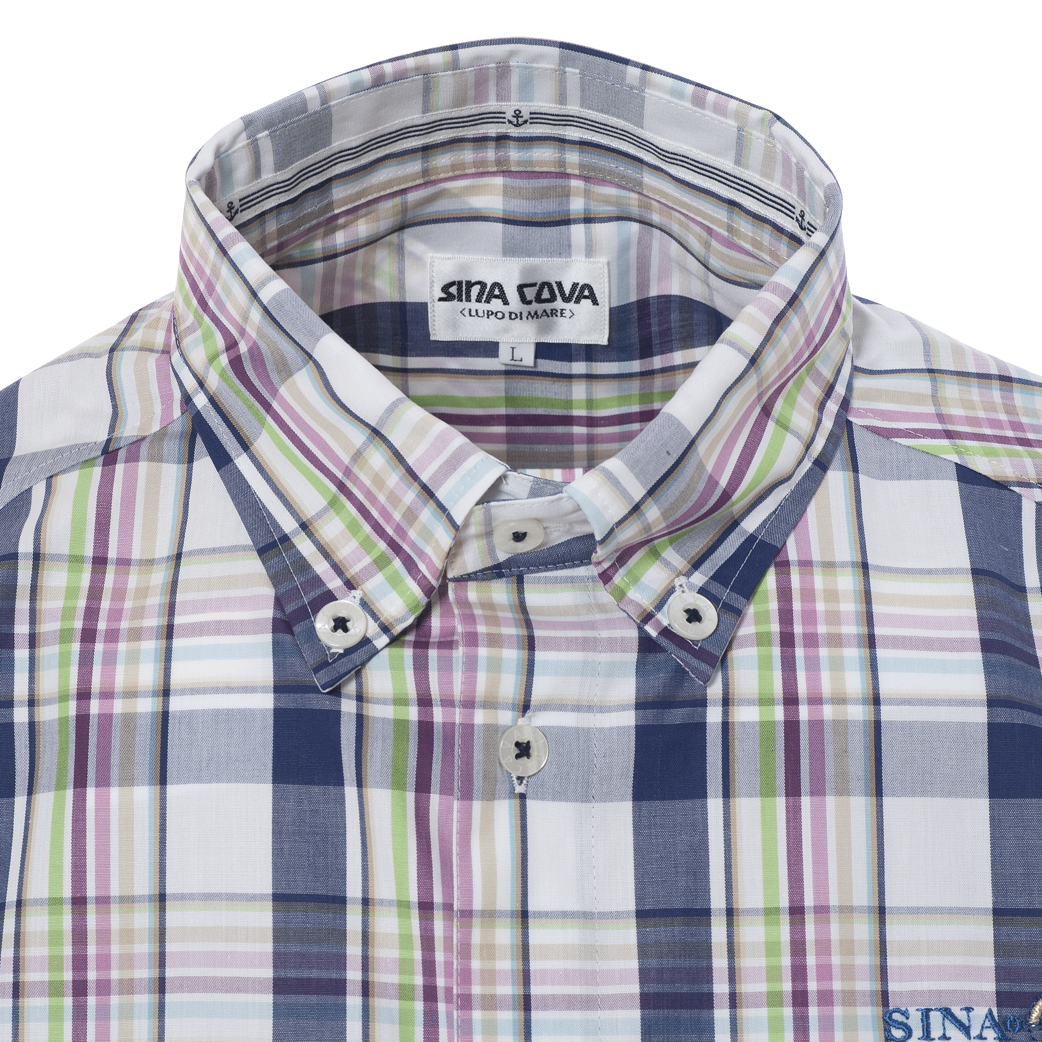 【特價】加大尺寸長袖扣襯衫 22214016