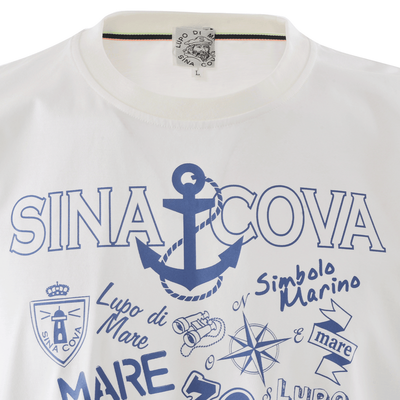 [Official] SINA COVA short-sleeved T-shirt made with high-quality Ultima cotton 100% cotton 23110520