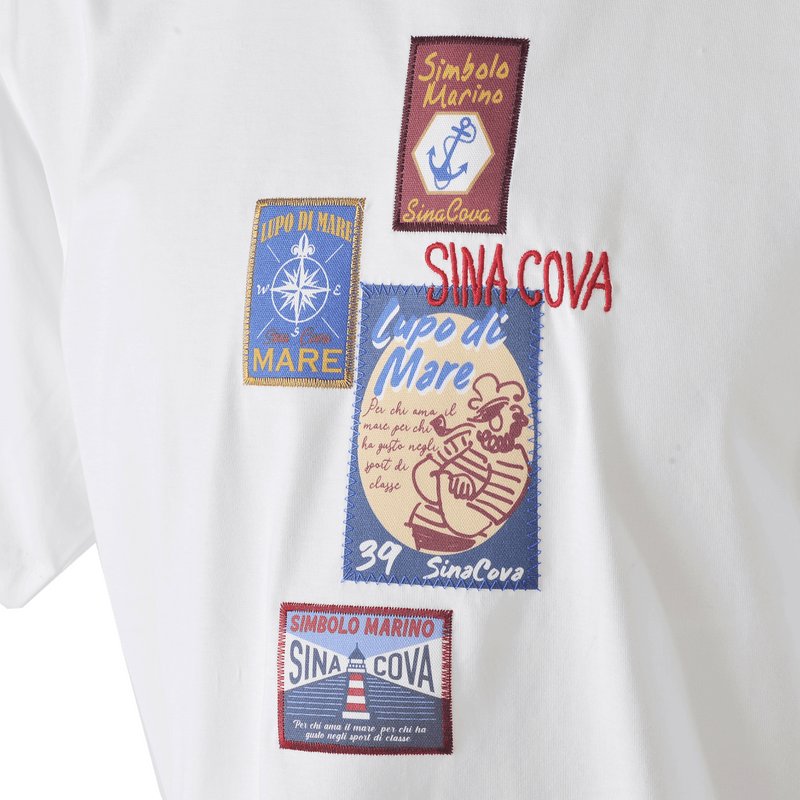 [Official] SINA COVA short-sleeved T-shirt made with high-quality Ultima cotton 23110530