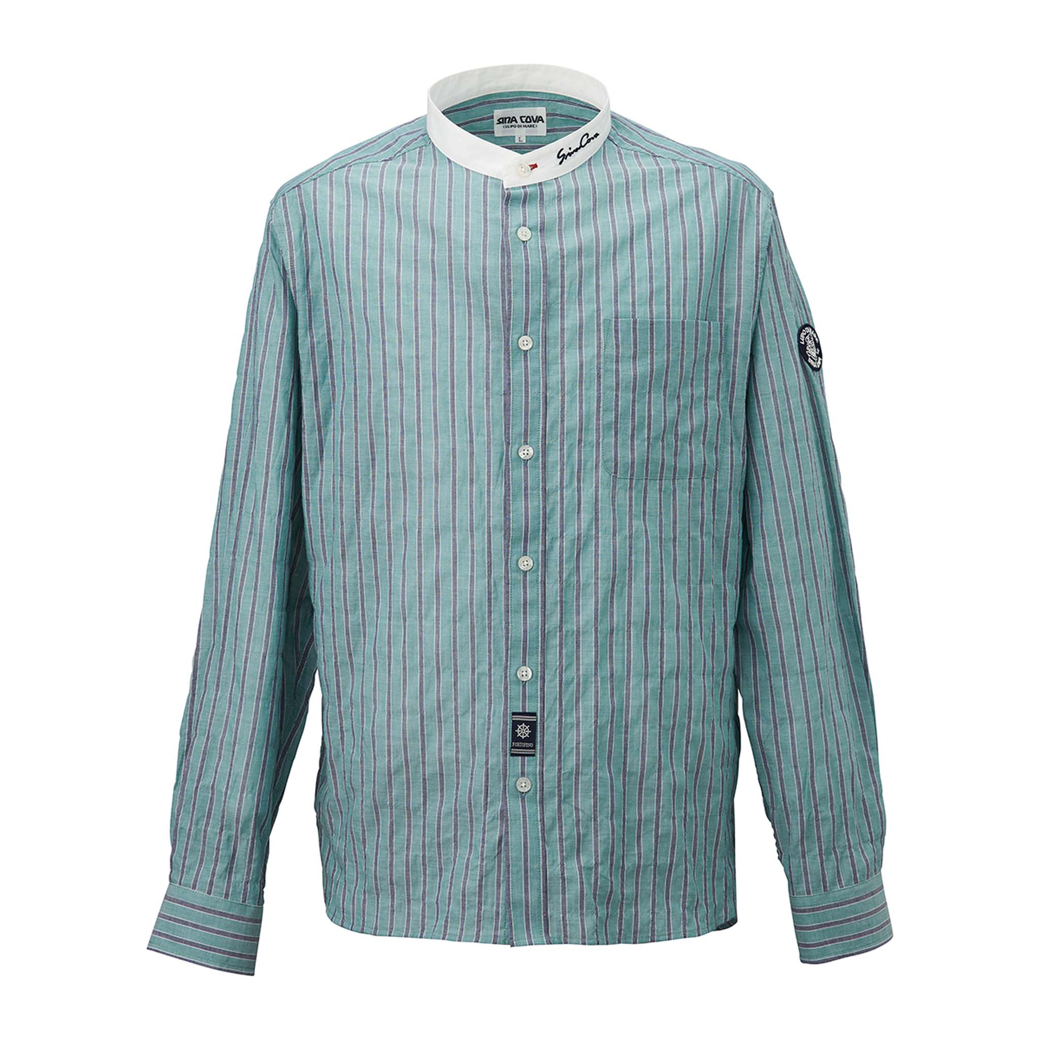 [歐特] SINA COVA 立領長袖襯衫 22134010