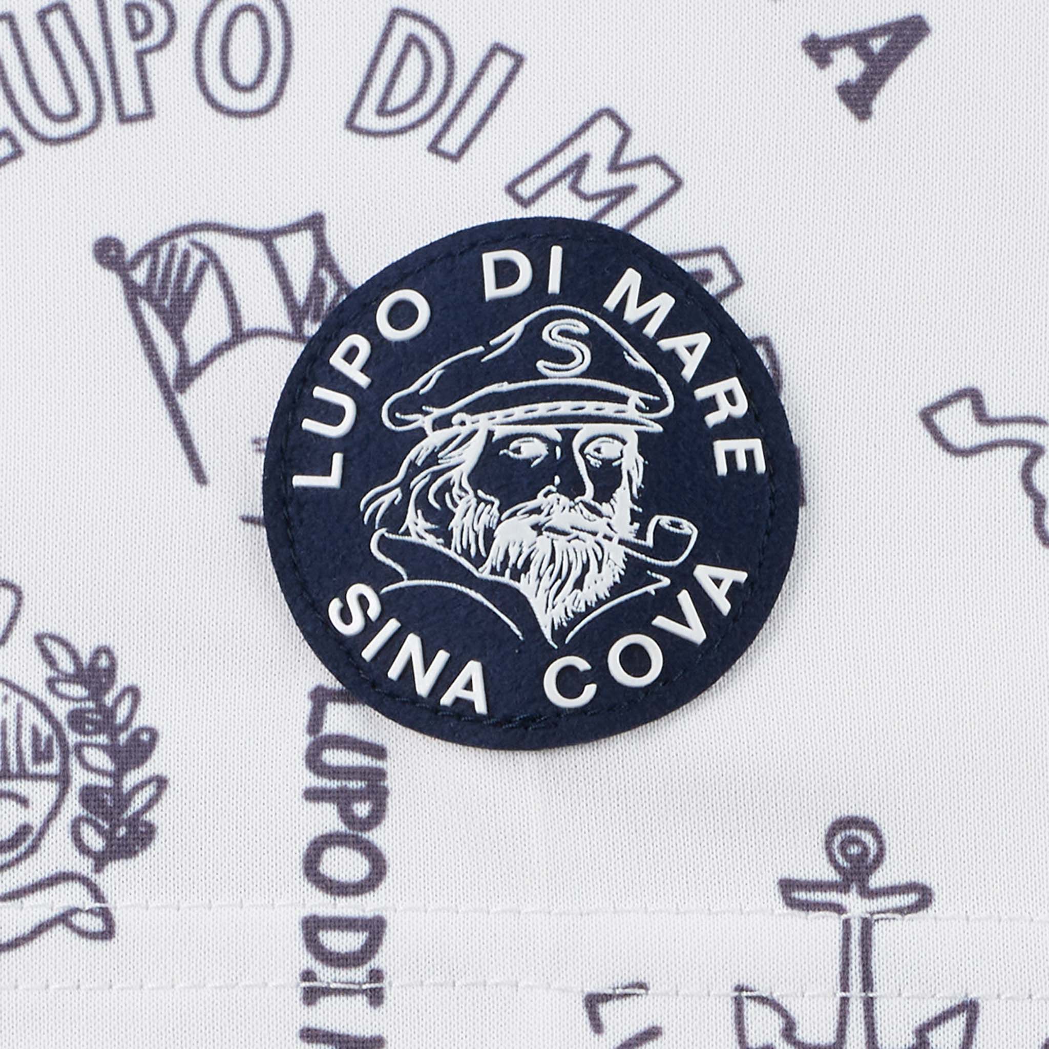 [Outlet] SINA COVA 全身印花短袖Polo衫 22150510