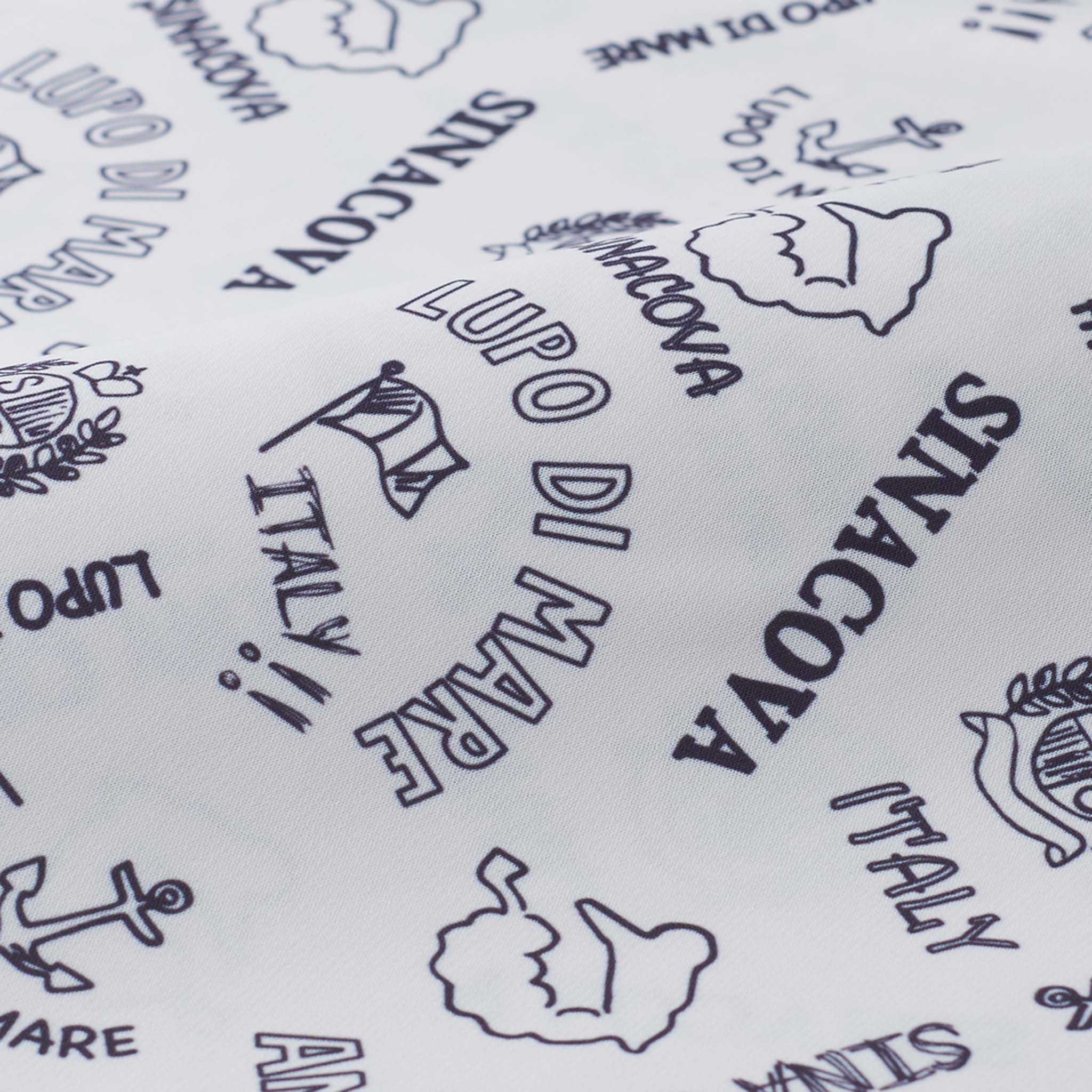 [Outlet] SINA COVA 全身印花短袖Polo衫 22150510