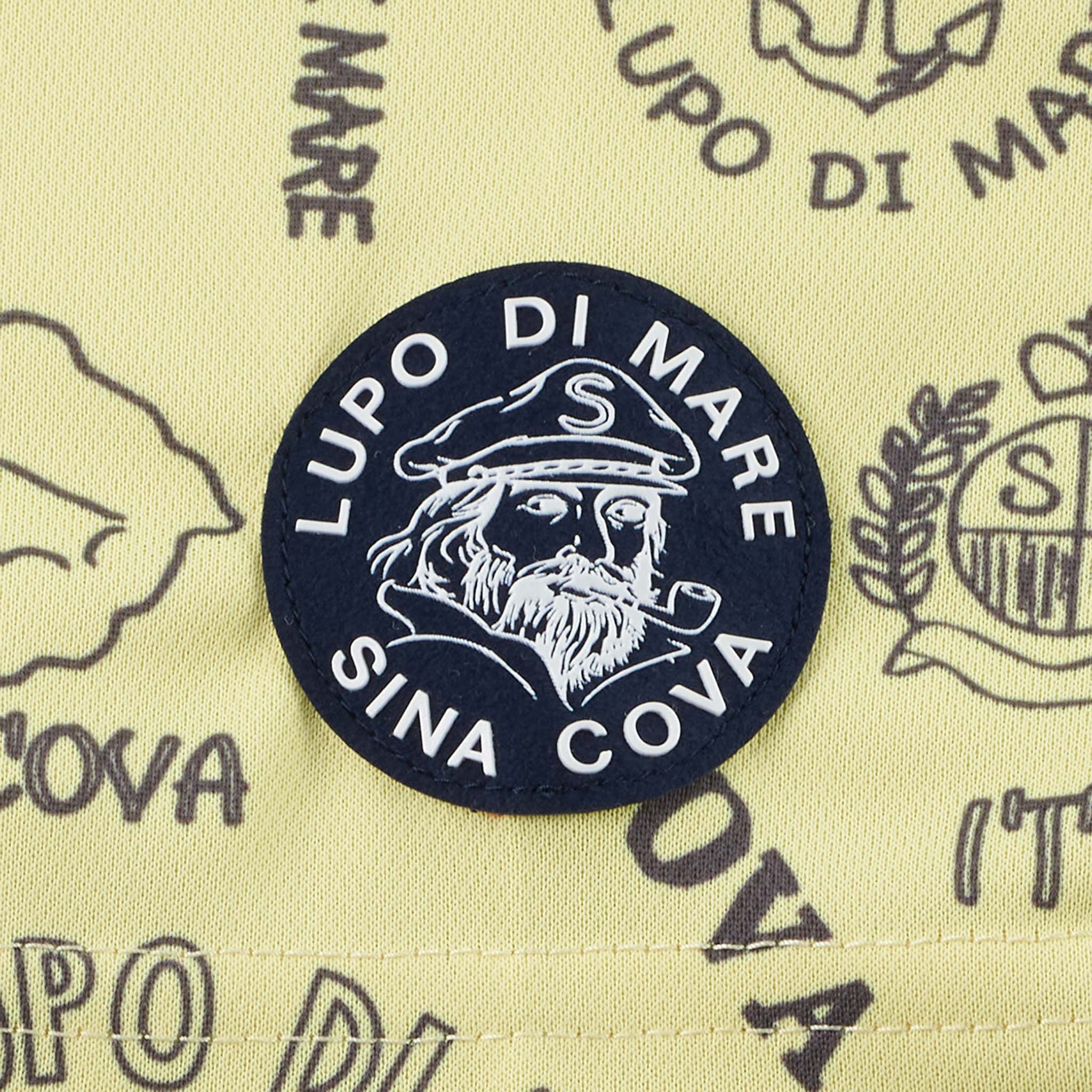 [Outlet] SINA COVA 全身印花短袖Polo衫 22150510