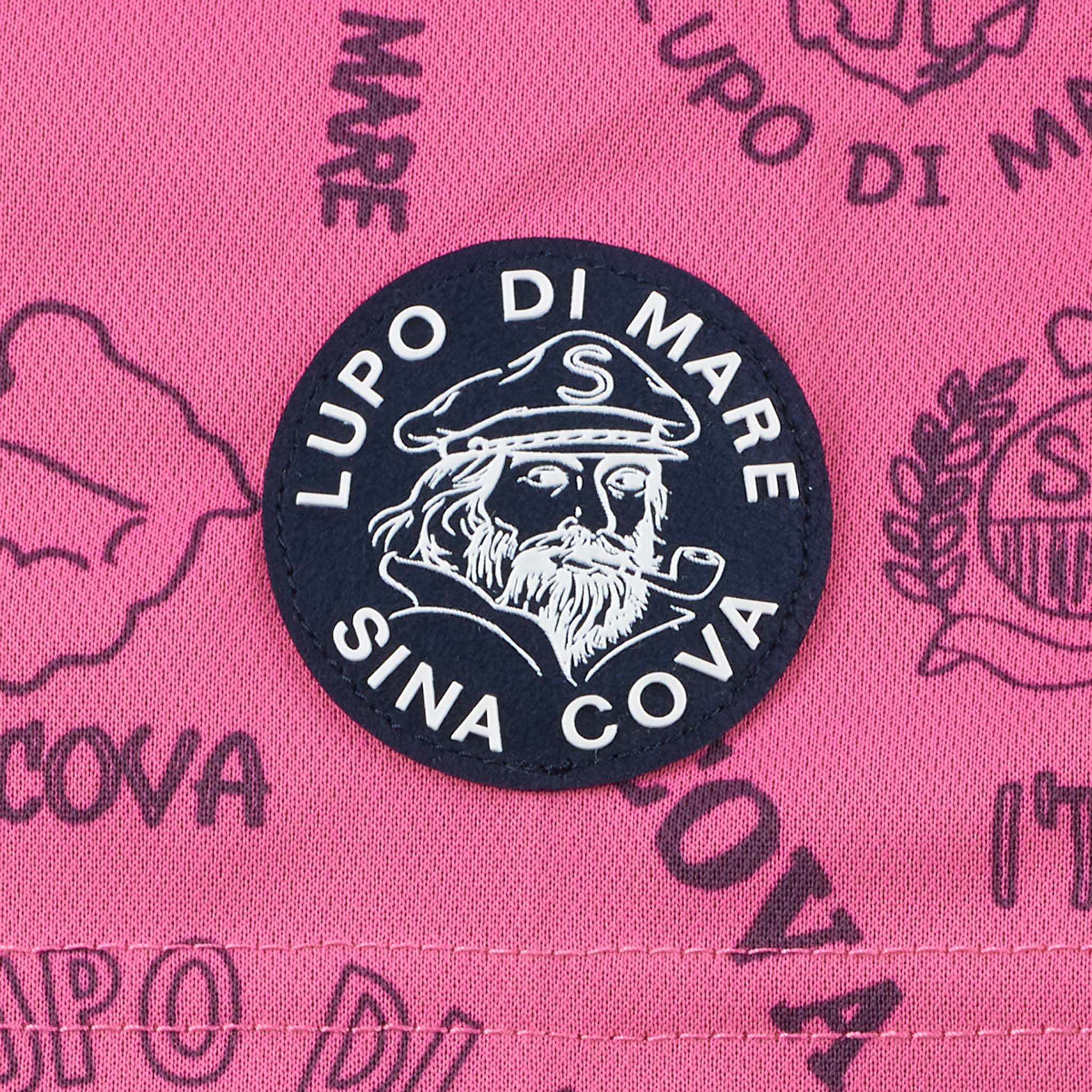 [Outlet] SINA COVA 全身印花短袖Polo衫 22150510