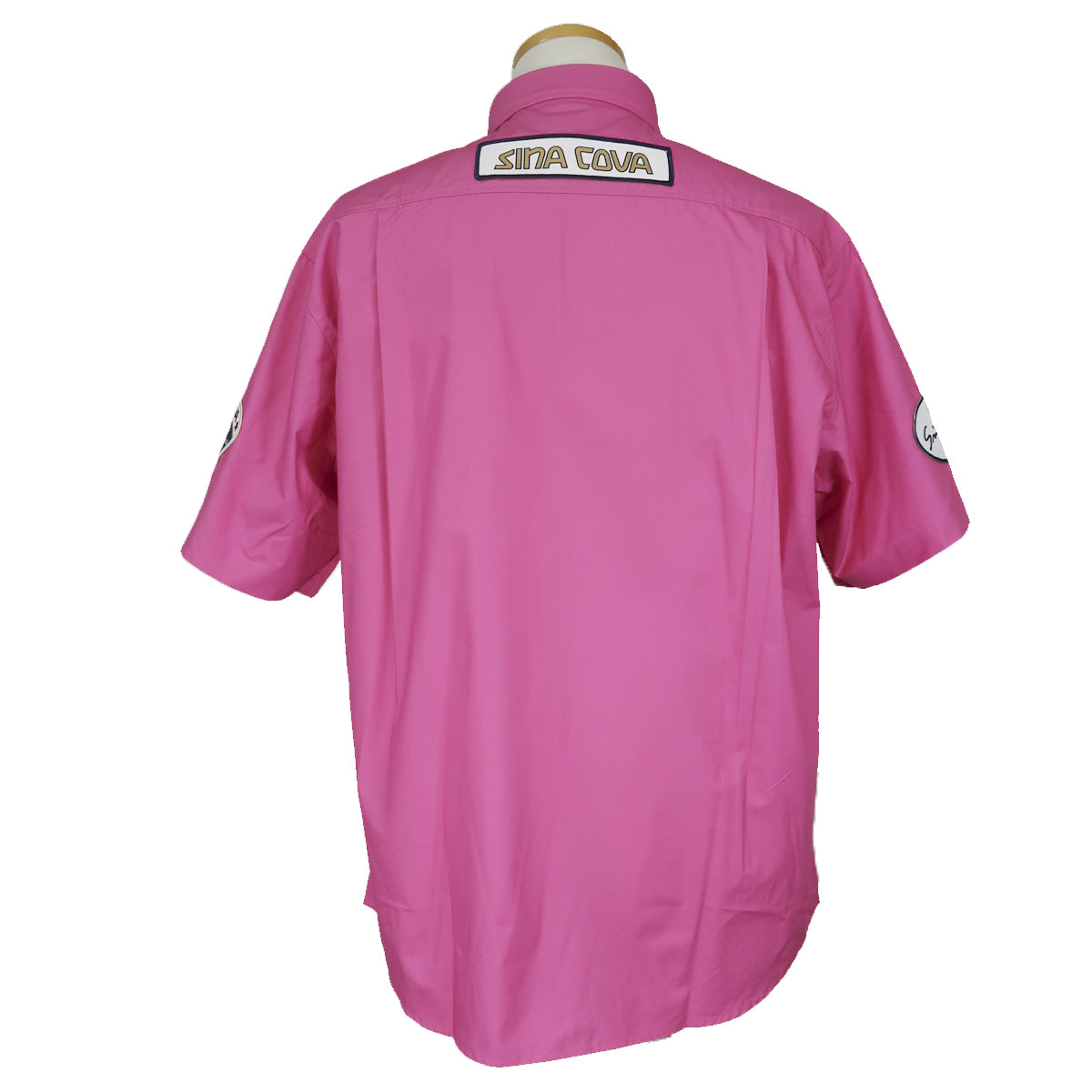 Short -sleeved button down shirt 20124520